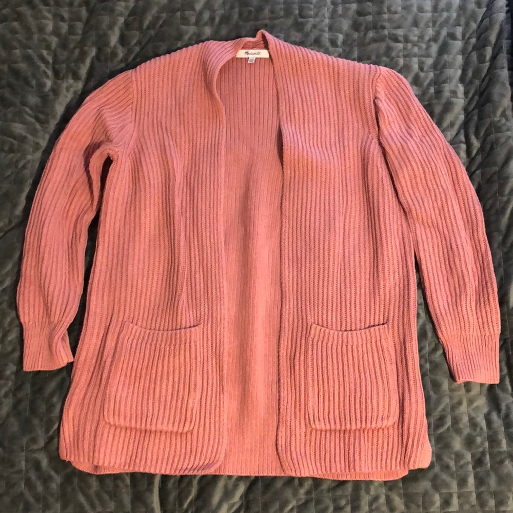 Madewell Pink Cardigan